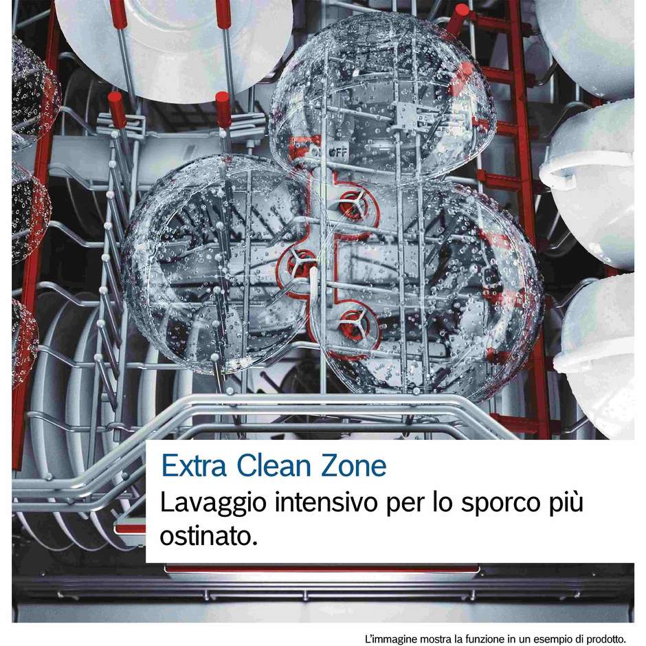 Bosch SMS6ECI12E Lavastoviglie 60 cm 14 coperti Classe A inox