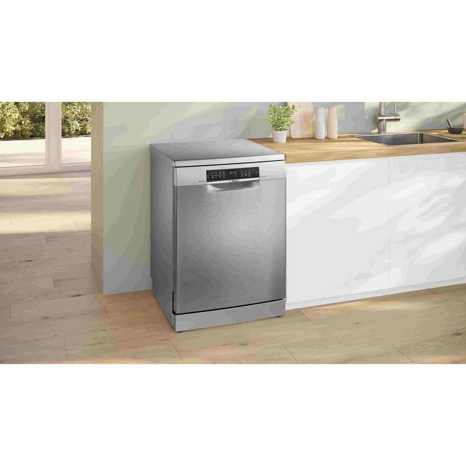 Bosch SMS6ECI12E Lavastoviglie 60 cm 14 coperti Classe A inox