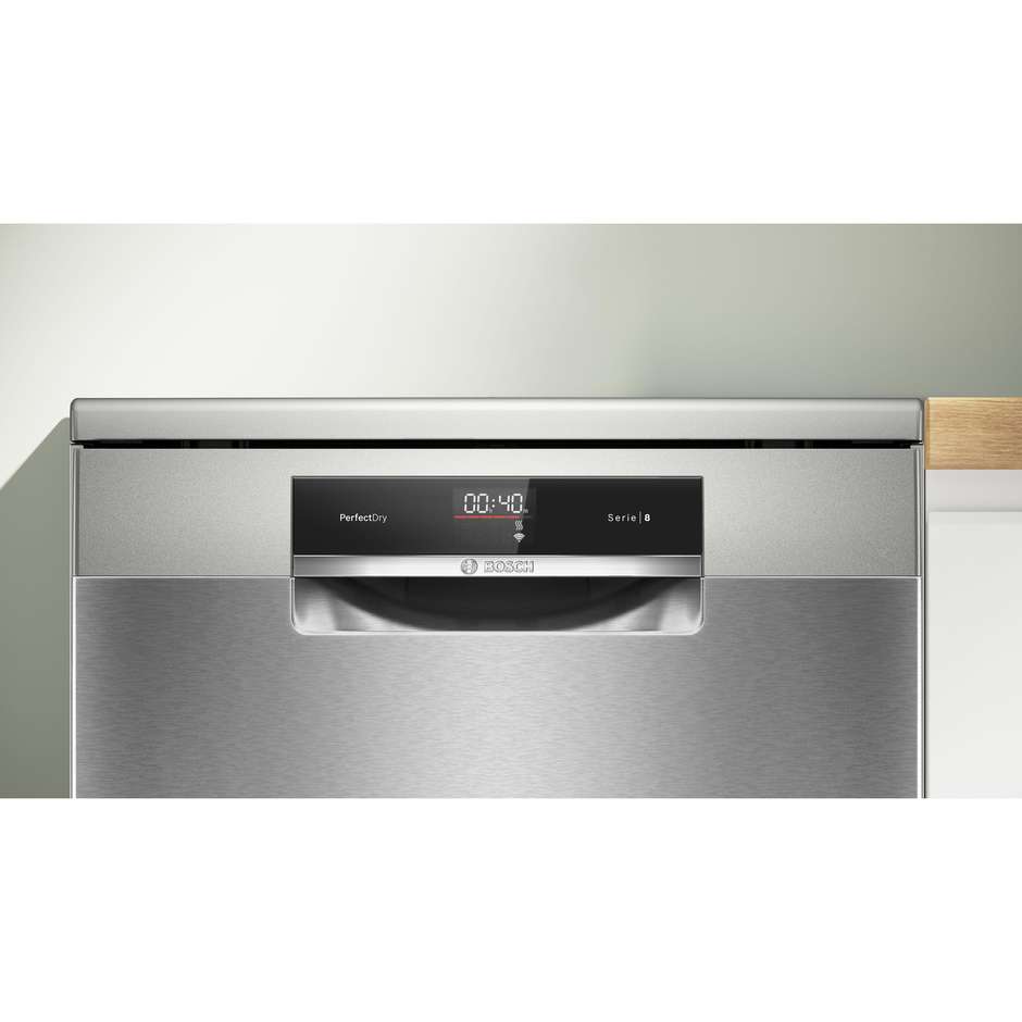 Bosch SMS8TCI01E Lavastoviglie 14 Coperti 8 Programmi Classe B Colore Acciaio inox