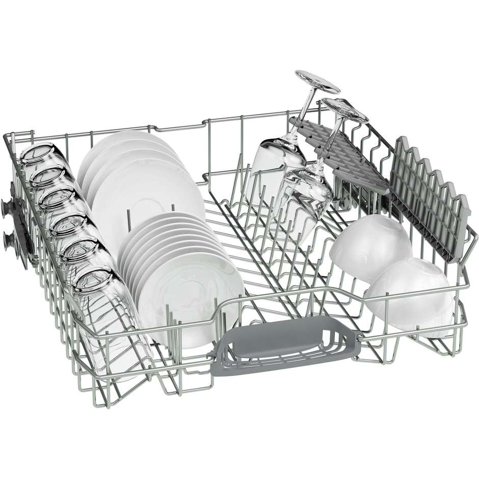 BOSCH SMV25EX02E Lavastoviglie da Incasso a Scomparsa Totale 60 cm Standard 13 Coperti 5 Programmi Classe E 48 dB Cestelli Modulari
