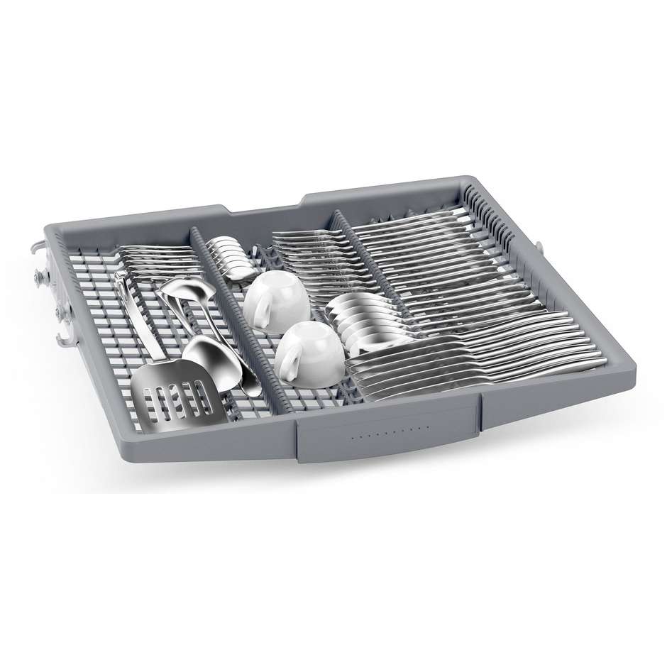 BOSCH SMV25EX02E Lavastoviglie da Incasso a Scomparsa Totale 60 cm Standard 13 Coperti 5 Programmi Classe E 48 dB Cestelli Modulari