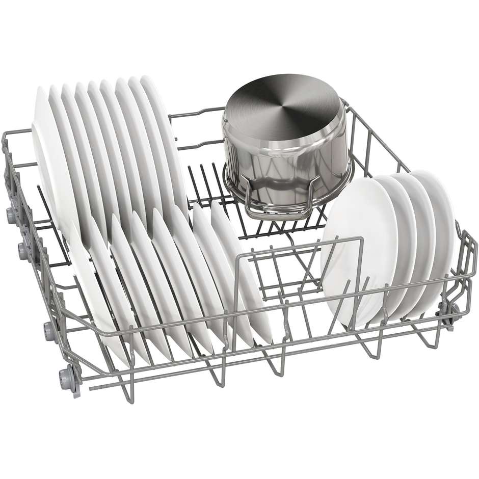 BOSCH SMV25EX02E Lavastoviglie da Incasso a Scomparsa Totale 60 cm Standard 13 Coperti 5 Programmi Classe E 48 dB Cestelli Modulari