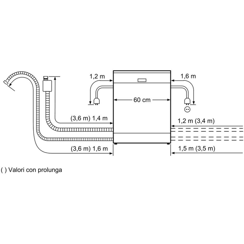 Bosch SMV58N90EU lavastoviglie a scomparsa totale 14 coperti 5 programmi classe A++ 3°cestello