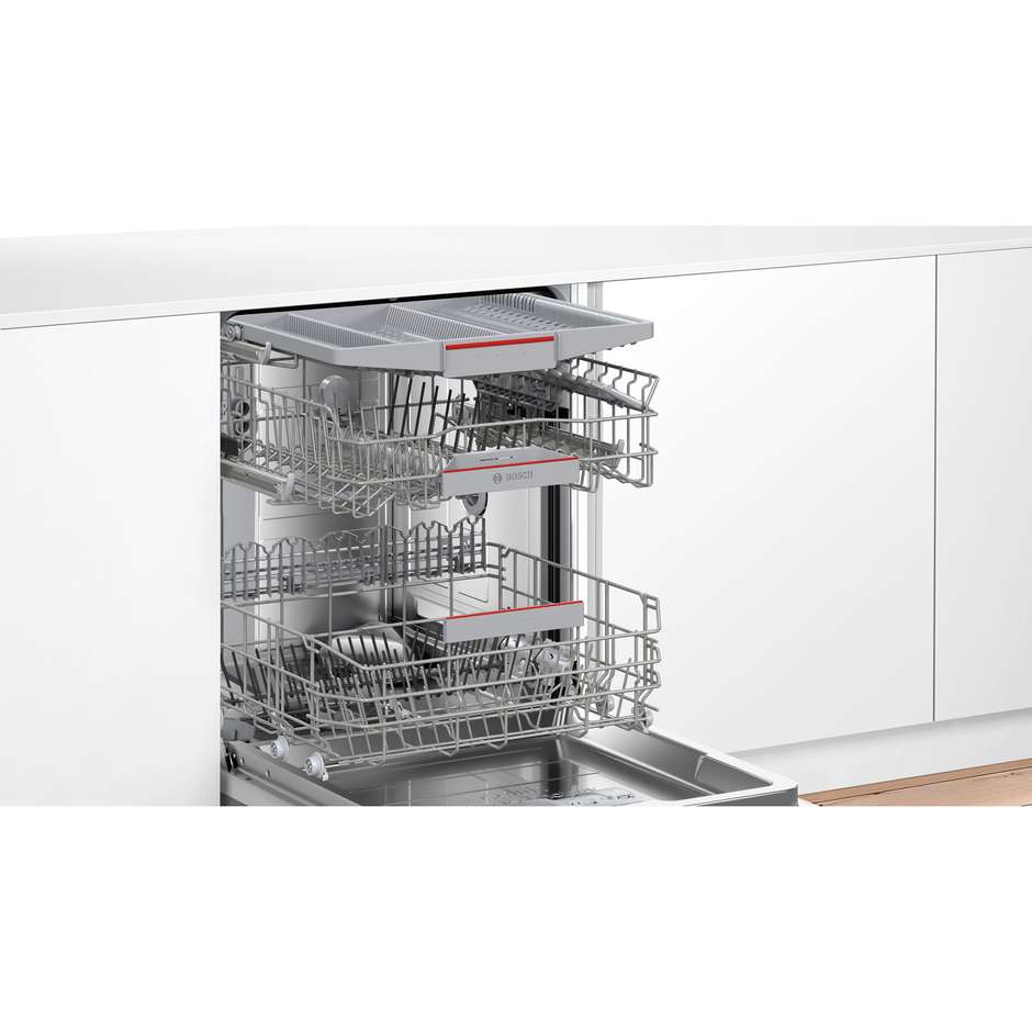 Bosch SMV6YCX02E Serie 6 lavastoviglie a scomparsa totale, 14 coperti, PerfectDry