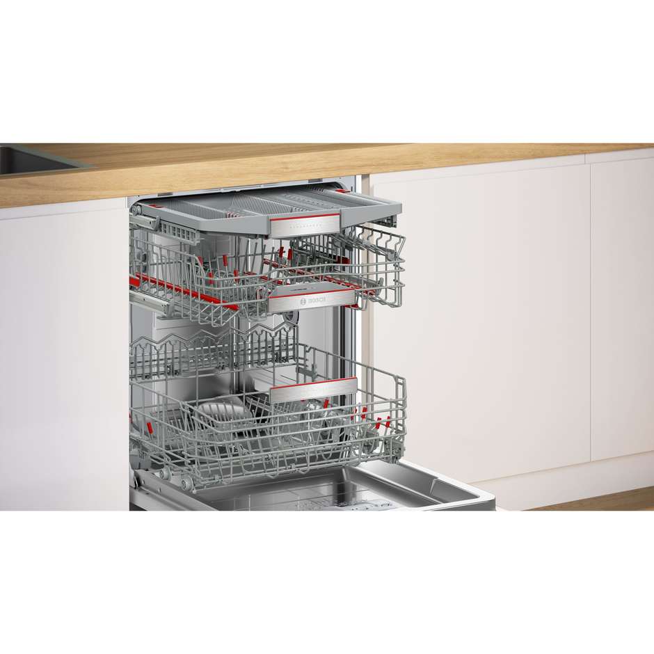 Bosch SMV8YCX02E Serie 8 lavastoviglie a scomparsa totale, 14 coperti, PerfectDry