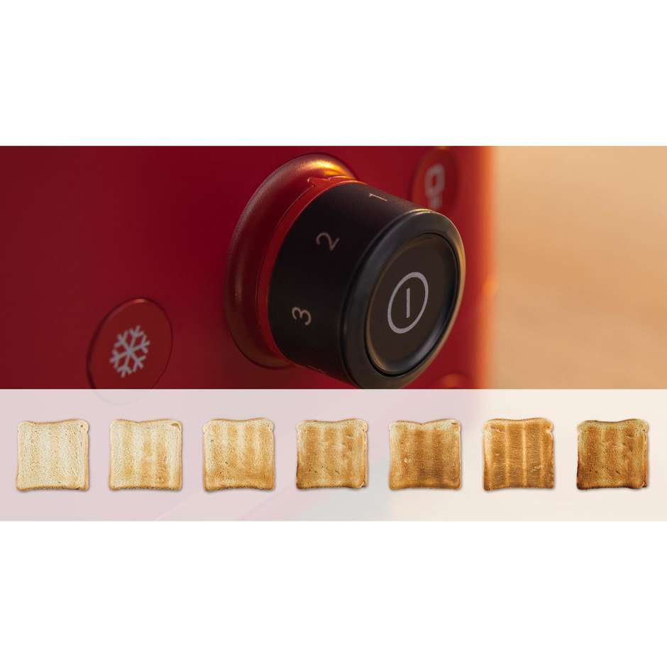 Bosch TAT3M124 Tostapane compatto Colore Rosso