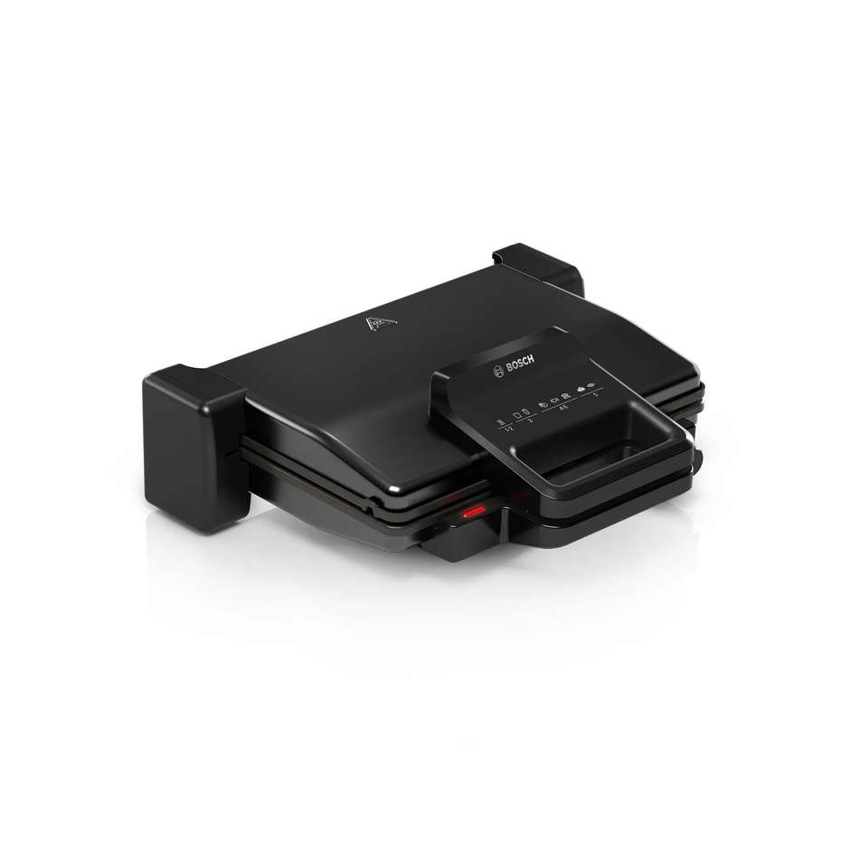Bosch TCG3323 Bistecchiera Elettrica 2000 W Piastre Rimovibili Nero