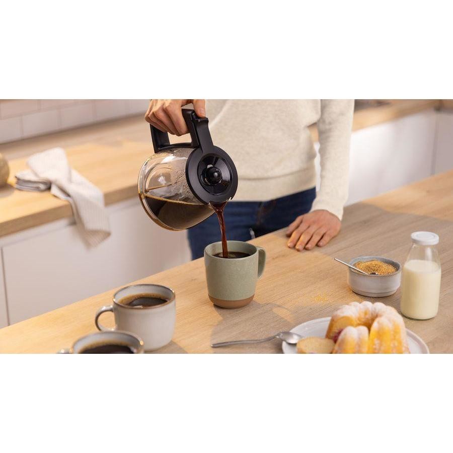 Bosch TKA3M133 Macchina per Caffè Americano e Filtro Caraffa in Vetro 1200 W Nero