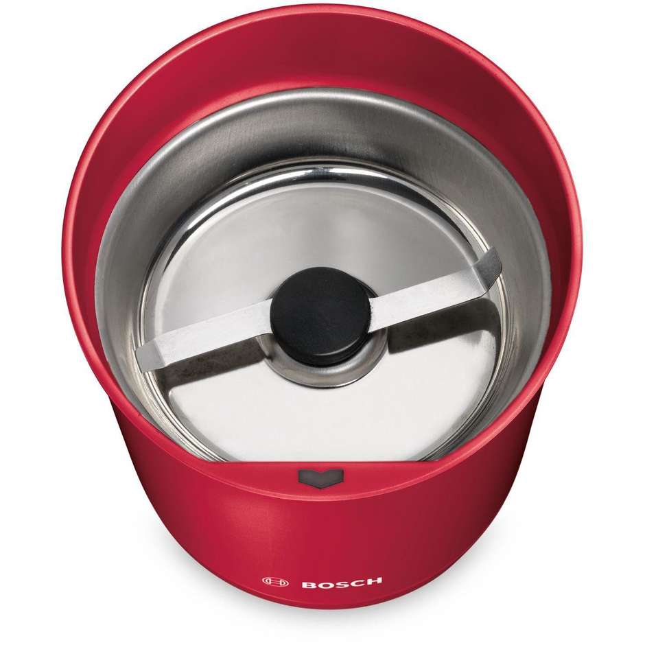 Bosch TSM6A014R Macinacaffè a lame 180 W 75 g Rosso