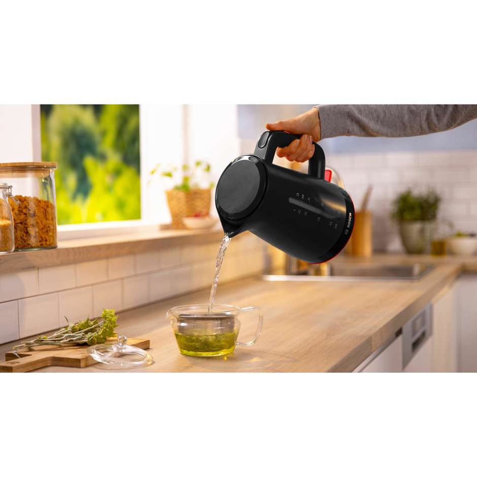 Bosch TWK3M123 Bollitore MyMoment Capacita 1.7 Lt Potenza 2400 W Colore Nero