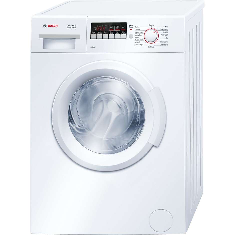 Bosch WAB20261II lavatrice carica frontale 6 Kg 1000 giri classe A+++ colore bianco