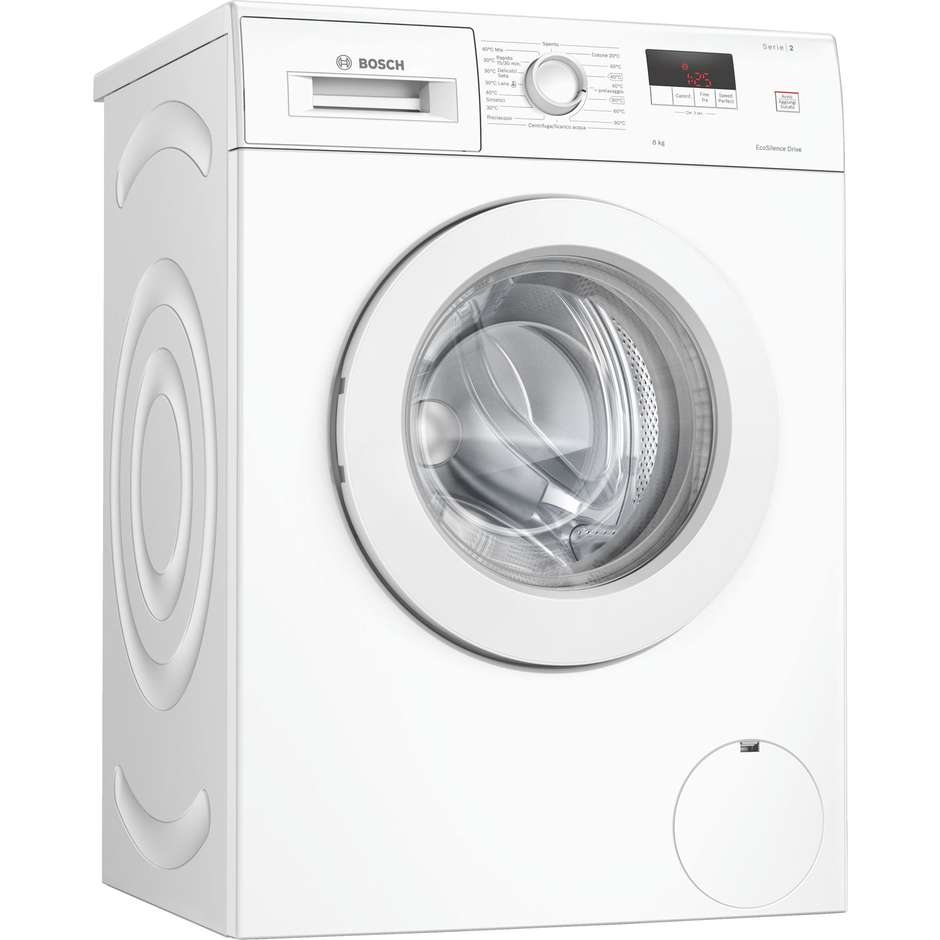 Bosch WAJ20008IT lavatrice carica frontale 8 Kg 1000 giri classe A+++-10% colore bianco