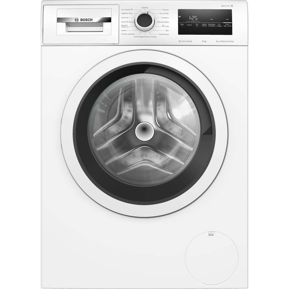 Bosch WAN24208II Lavatrice Carica frontale Capacita 8 Kg 1200 Giri/min Classe A Colore Bianco