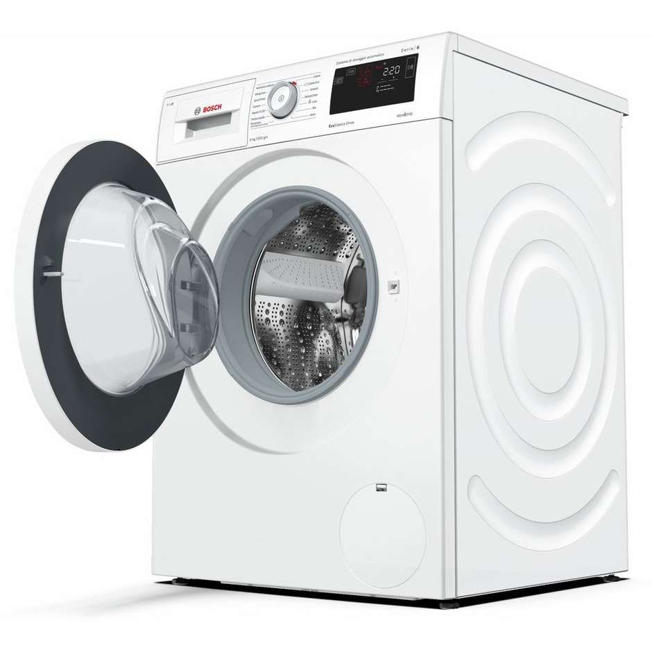 Bosch WAT24649IT lavatrice carica frontale 9 Kg 1200 giri classe A+++-30% colore bianco