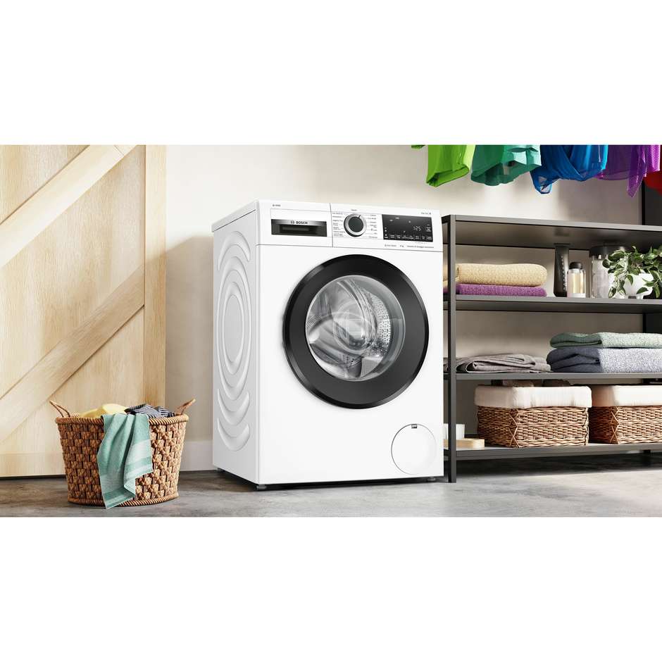 Bosch WGG244F0II Lavatrice Carica Frontale Capacità 9 Kg 1400 Giri/min Classe A Colore Bianco