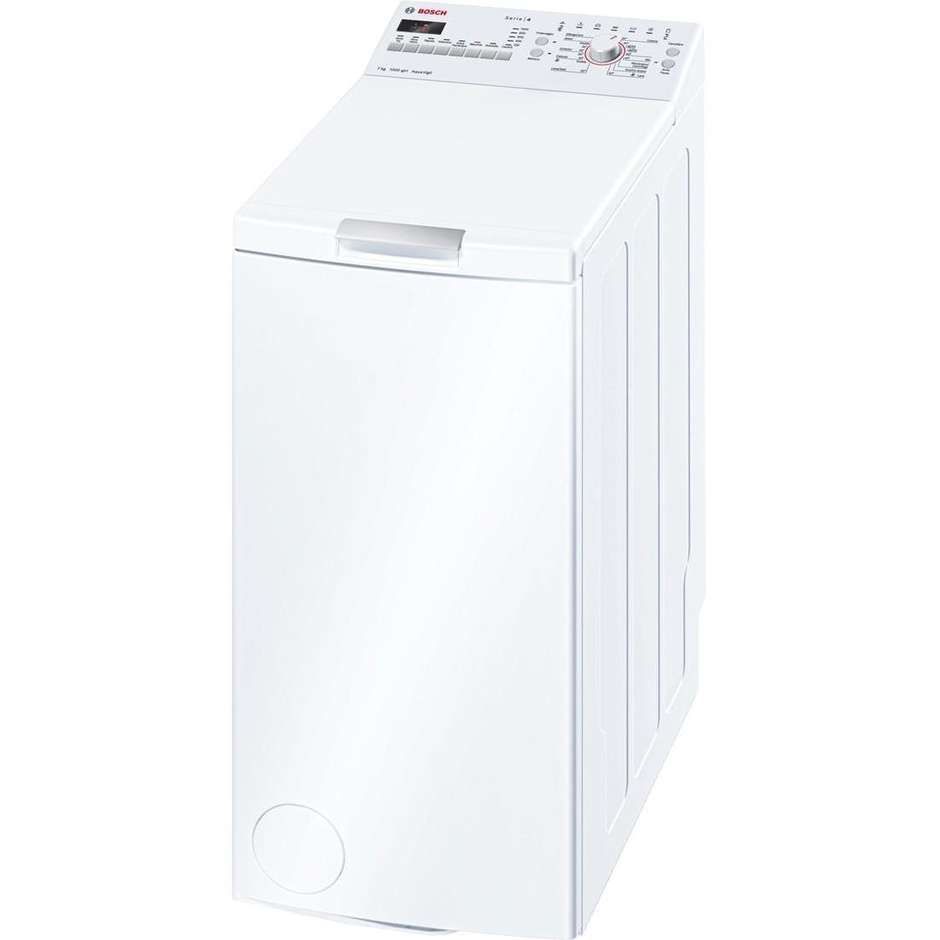 Bosch WOT20227IT lavatrice carica dall'alto 7 Kg 1000 giri classe A+++ colore bianco