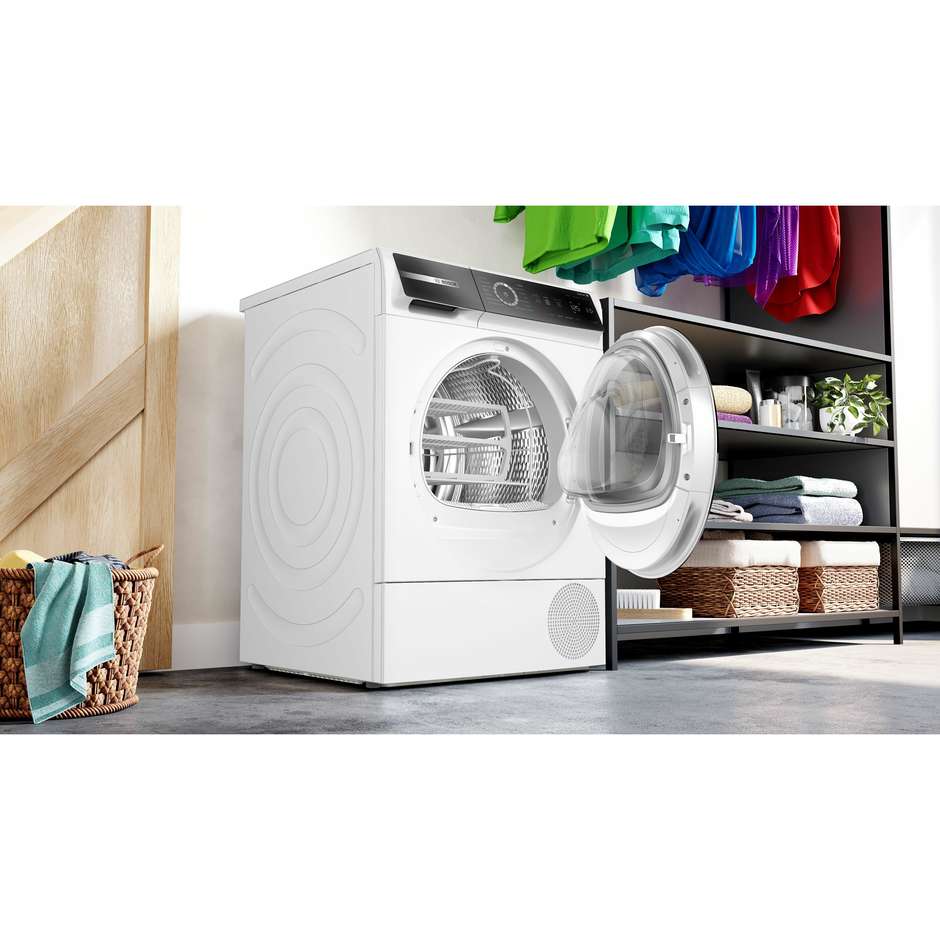 Bosch WQB245B0IT Asciugatrice a pompa di calore Caricamento frontale Capacita 9 kg Classe A+++ Colore Bianco