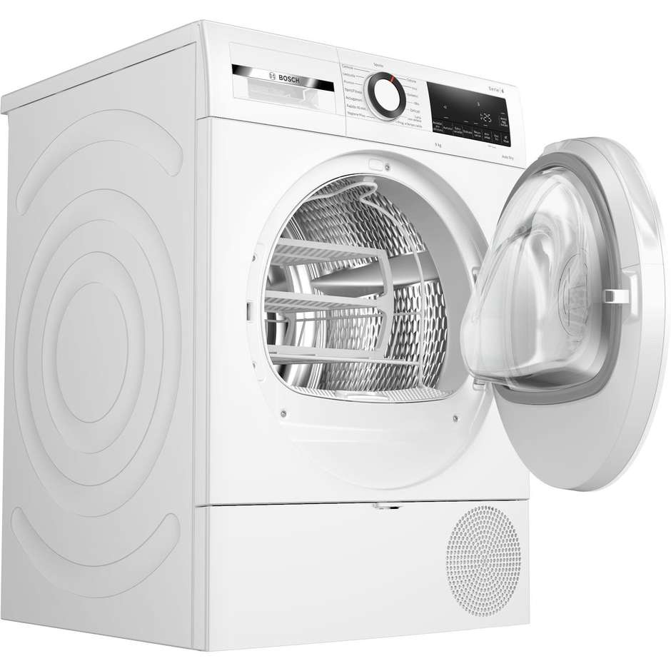Bosch WQG243D6IT Asciugatrice a Pompa di Calore 9 kg Classe A++ Bianco