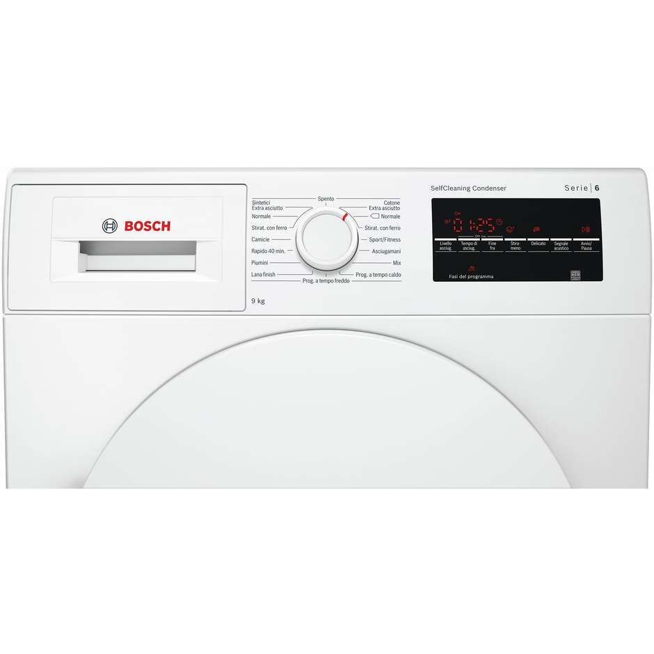 Bosch WTW83469II asciugatrice a pompa di calore 9 Kg classe A++ colore bianco