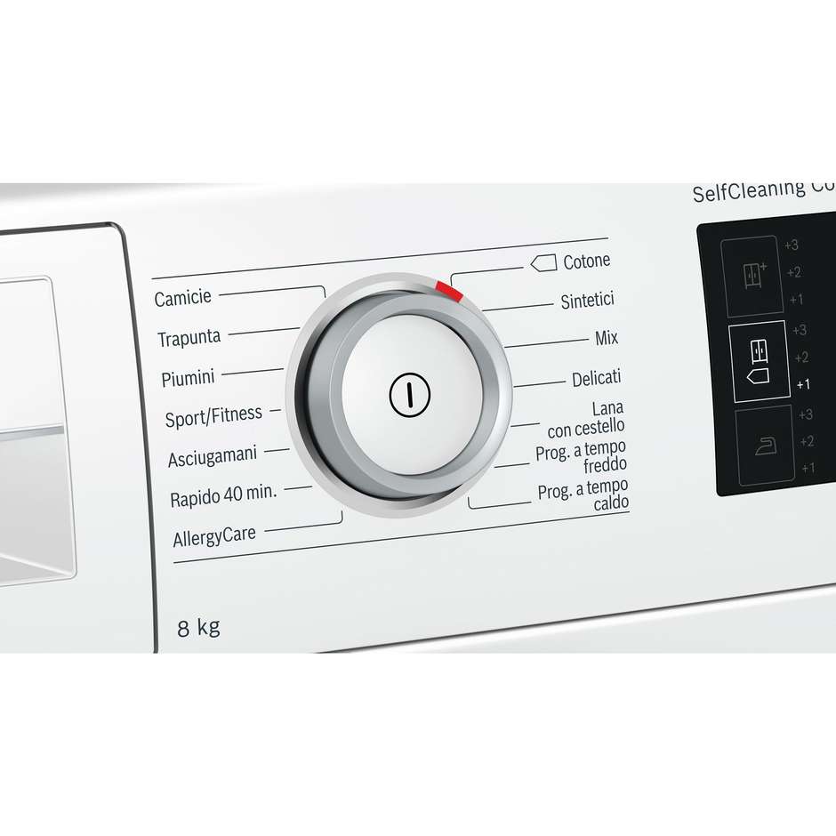 Bosch WTW87608IT asciugatrice a pompa di calore 8 Kg classe A++ colore bianco