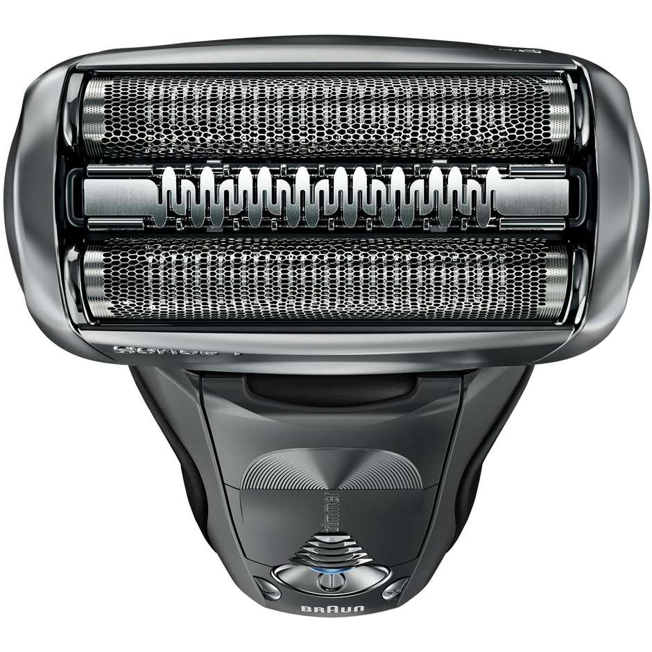 Braun 7855 Serie 7 Rasoio 3 Lame Wet & Dry Colore Argento