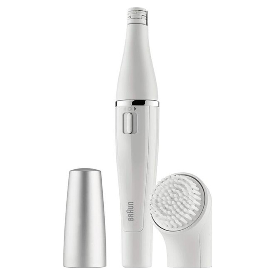 Braun Face 810 Epilatore viso con spazzola per la pulizia Bianco