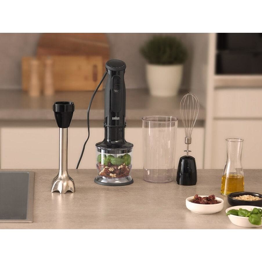 Braun MQ50202MBK Mixer E Frullatori Elettrico Multifunzione Inox