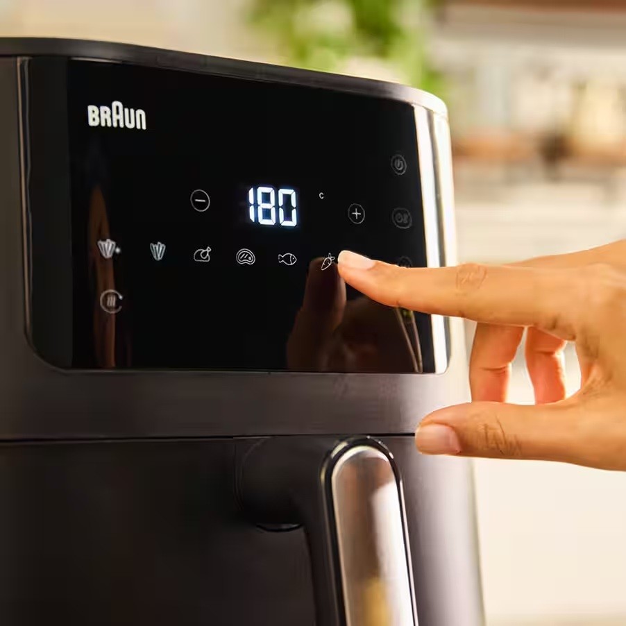 Braun MultiFry 5 HF5034 Friggitrice ad Aria 6L 8 Programmi
