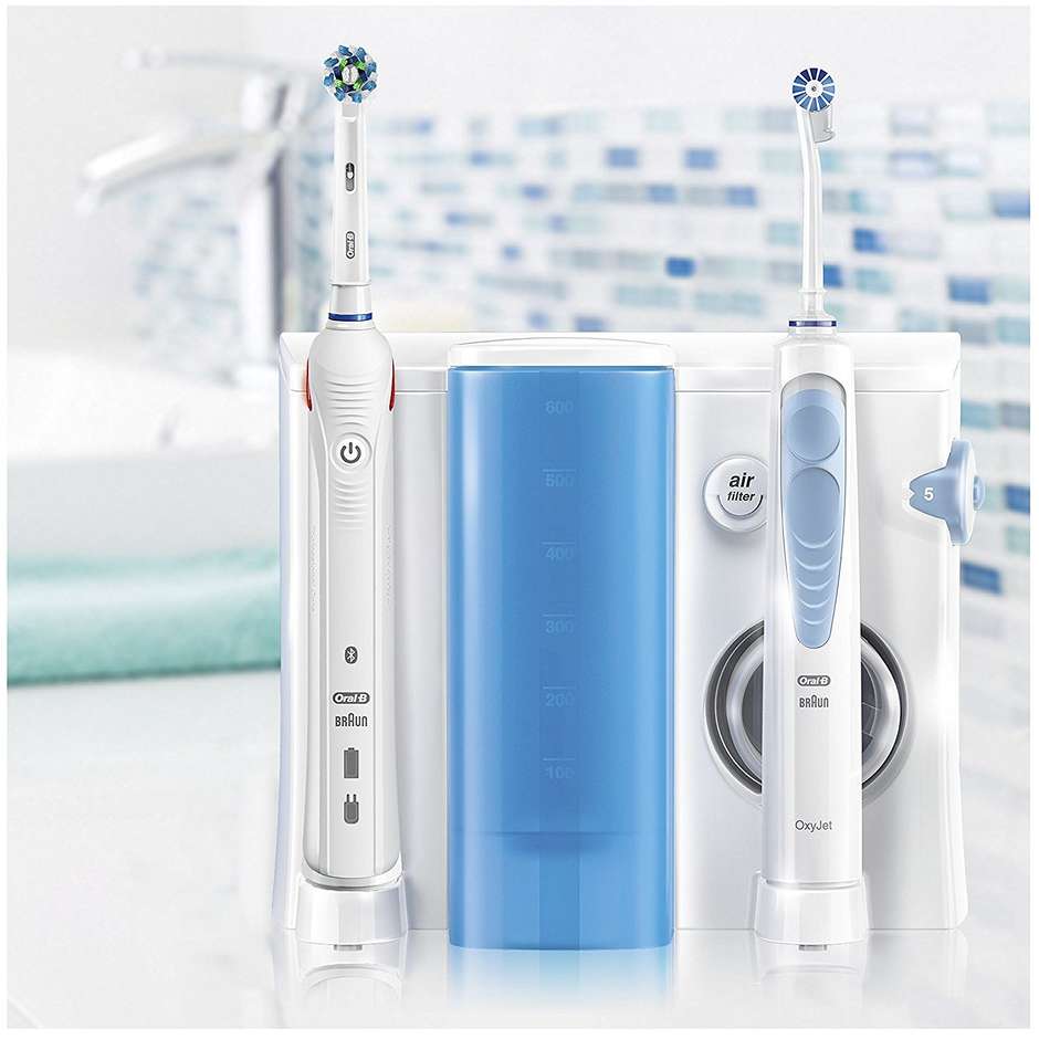 Braun OC21OXYJET Oral-B kit igiene orale Smart 5000 + Oxyjet
