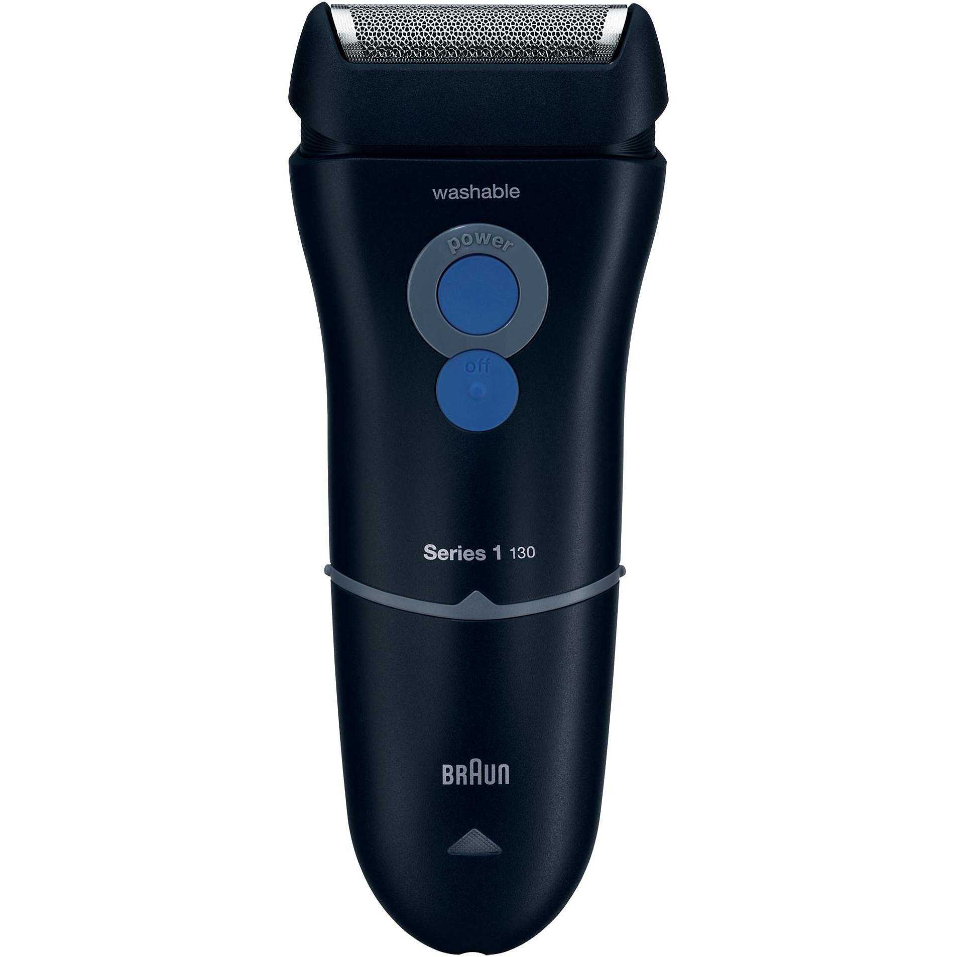 Braun Rasoio Series 1 130s da barba lavabile colore blu - Cura Corpo rasoi  elettrici - ClickForShop