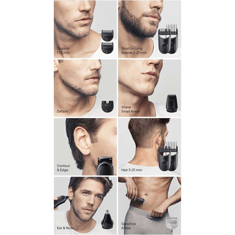 Braun Series 5 MGK5411 kit per lo styling, autonomia 100 minuti