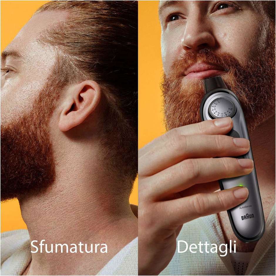 Braun Series 7 BT7420 Regolabarba di Precisione con Lama ProBlade e Ghiera a 40 Lunghezze
