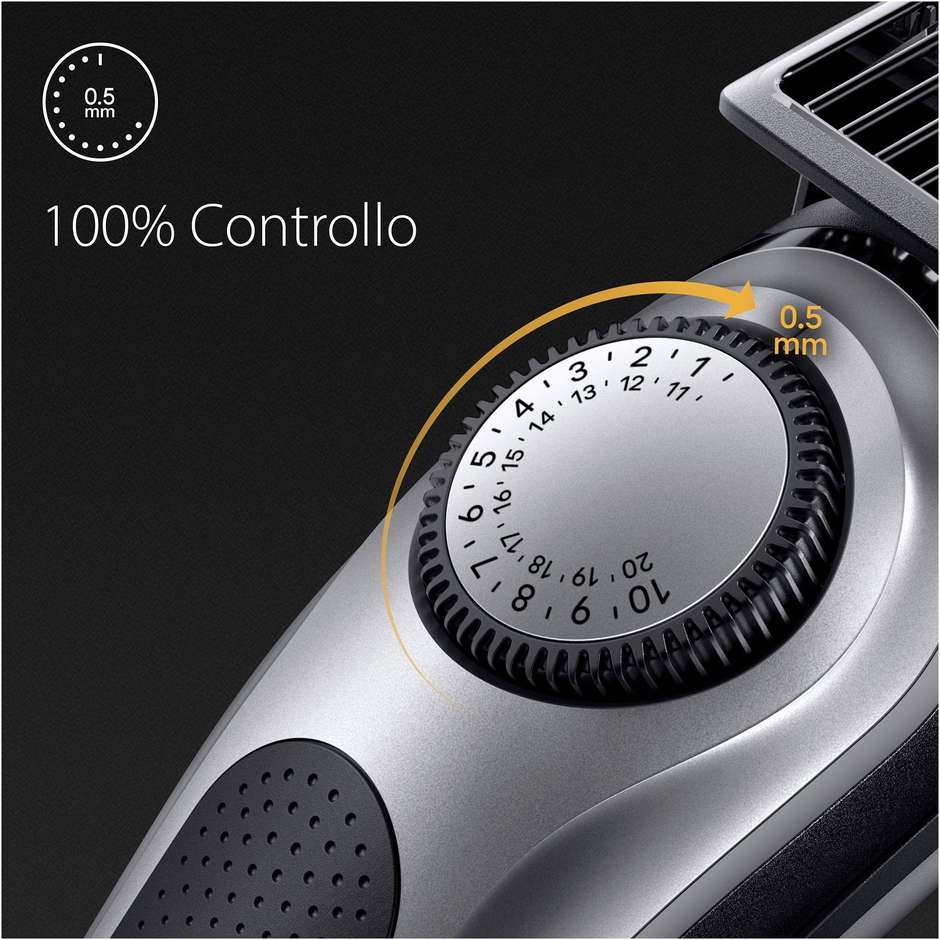 Braun Series 7 BT7420 Regolabarba di Precisione con Lama ProBlade e Ghiera a 40 Lunghezze