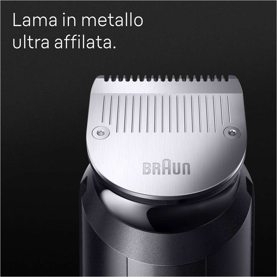 Braun Series 7 MGK7421 kit per lo styling con batteria al litio, 100 minuti