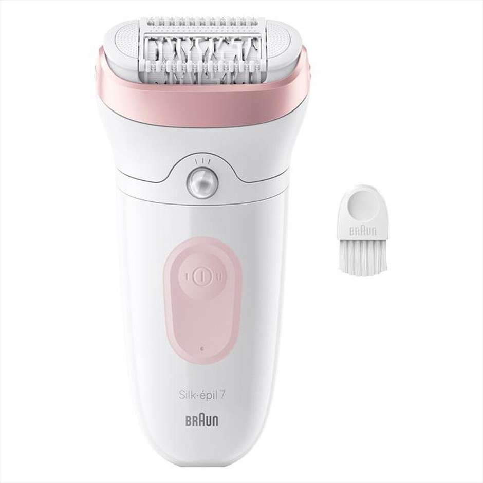 Braun Silk-epil 7 7-000 Epilatore Wet & Dry 40 Pinzette MicroGrip SmartLight