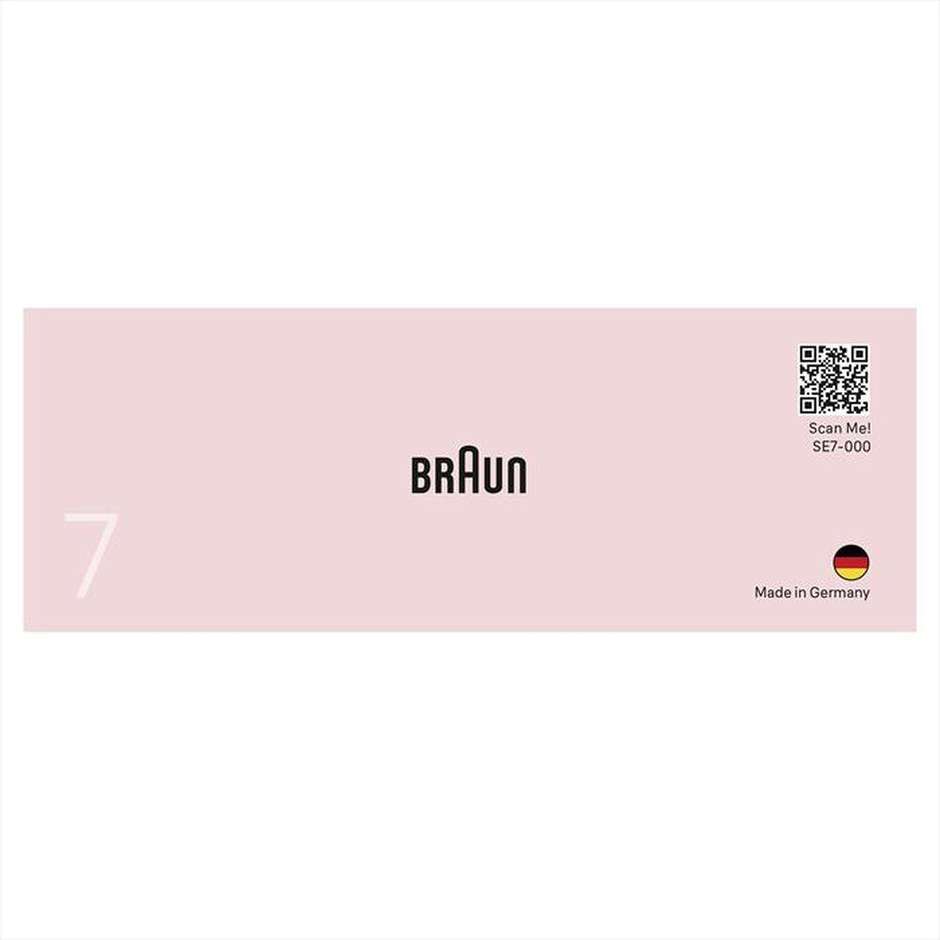 Braun Silk-epil 7 7-000 Epilatore Wet & Dry 40 Pinzette MicroGrip SmartLight