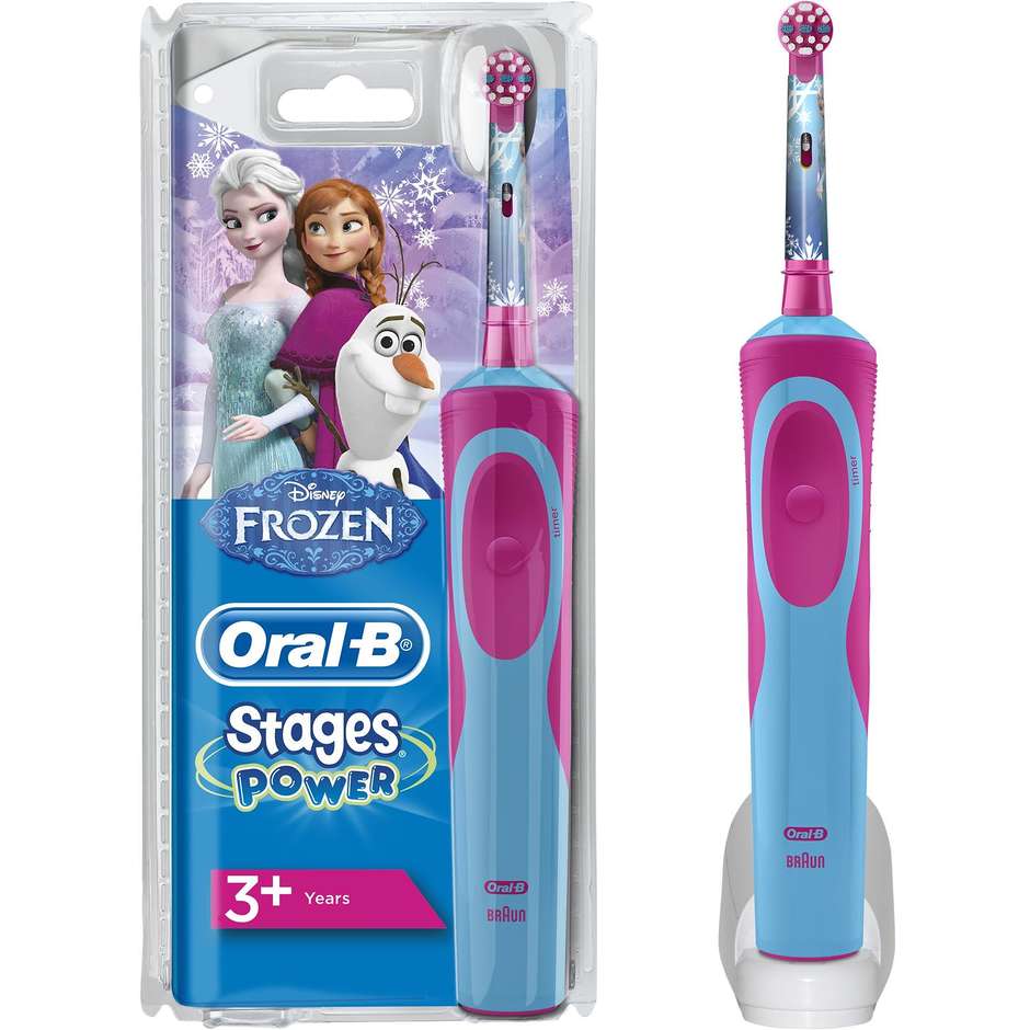 Braun Vitality Stages Power Oral-B spazzolino rotante-oscillante Frozen Special Edition