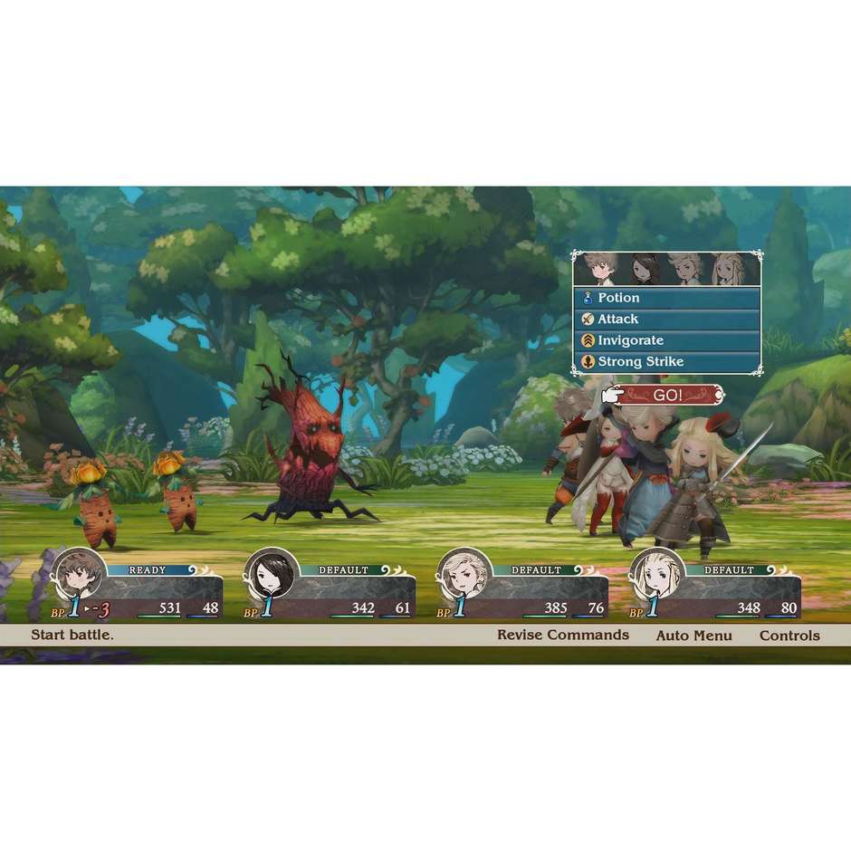 Bravely Default: Flying Fairy Remastered per Nintendo Switch 2 (10016220) Videogioco GDR Giapponese a Turni Edizione Rimasterizzata HD Scheda di Gioco