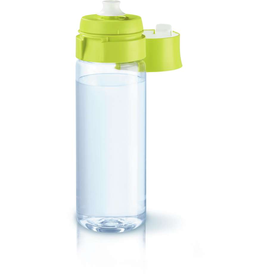 Brita 1016335 Borraccia Filtrante Capacità 0,6 Lt colore lime