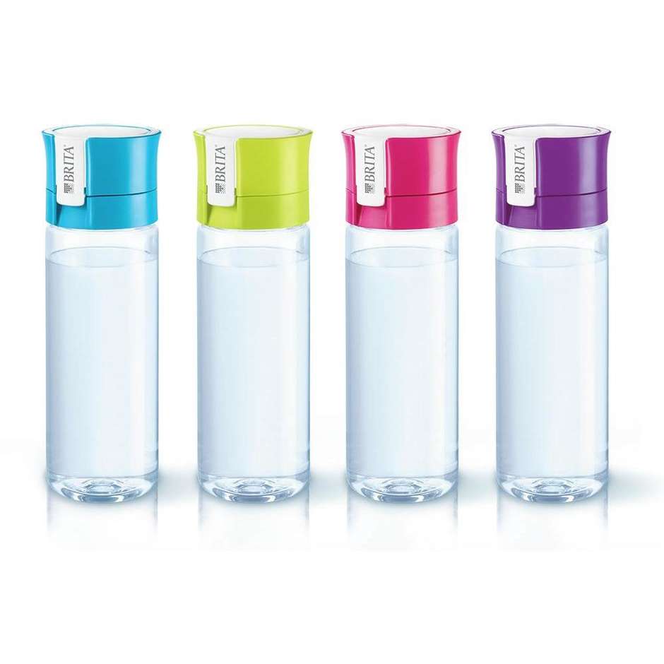 Brita 1016335 Borraccia Filtrante Capacità 0,6 Lt colore lime