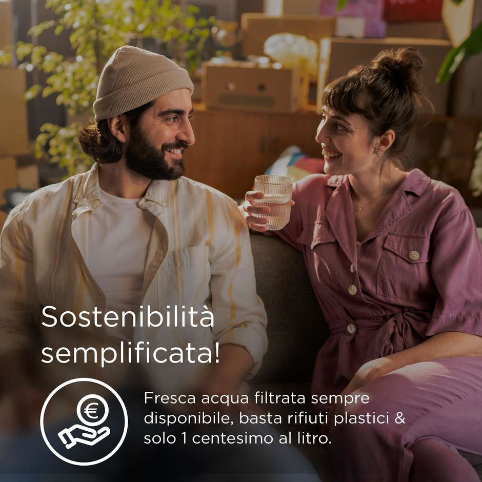 BRITA mypure SLIM V-MF Filtro di ricambio per sistema sottolavello 8000 L