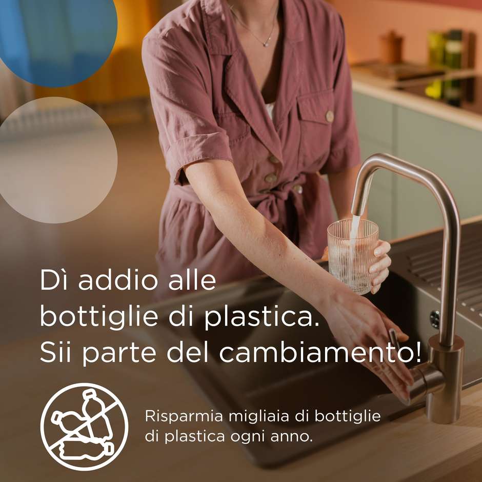 BRITA mypure SLIM V-MF Filtro di ricambio per sistema sottolavello 8000 L