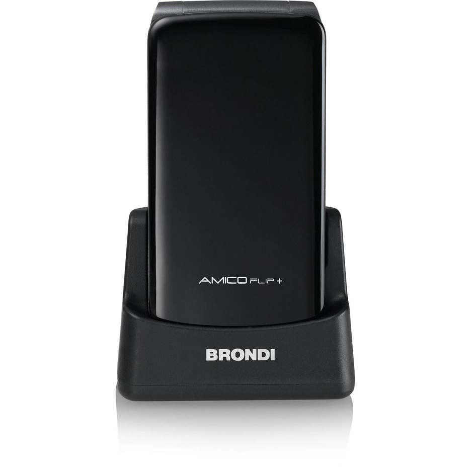Brondi AMICO FLIP+ telefono cellulare dual sim colore Nero