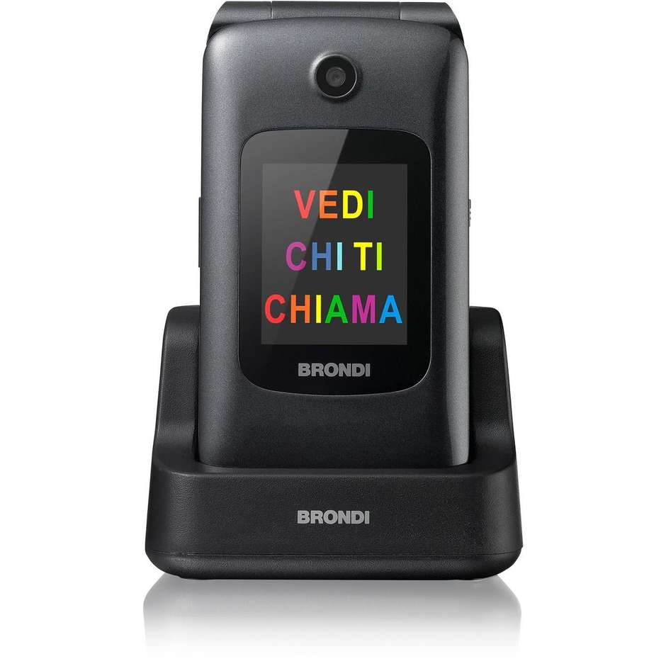 Brondi Amico Grande 2 Lcd telefono cellulare 2.4" tasti grandi fotocamera 1.3 Mpx