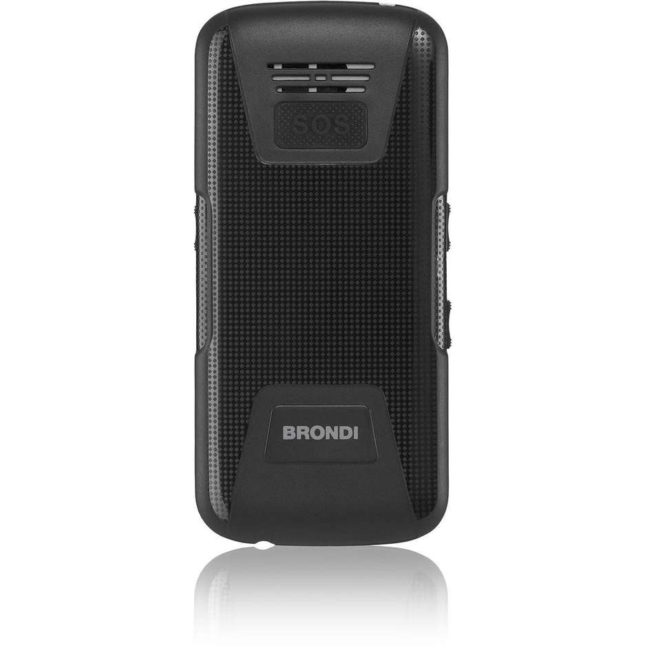 Brondi Amico Semplice + telefono cellulare 1,8" dual sim Bluetooth colore nero