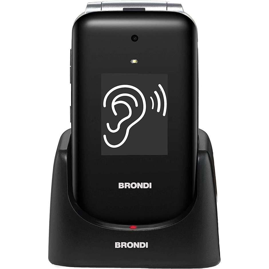Brondi Amico Supervoice Telefono Cellulare Display 2,8'' Bluetooth Dual SIM colore nero