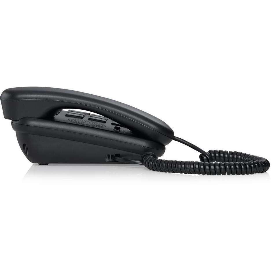 Brondi Bravo 15 Telefono Fisso con Filo Tasti Grandi Volume Suoneria Alto Colore Nero