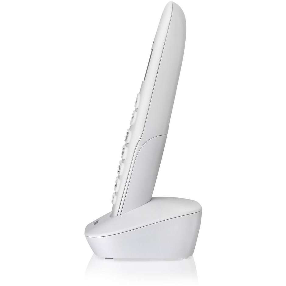 Brondi Gala Telefono Cordless DECT Display Monocromatico Retroilluminato ECO DECT Vivavoce Colore Bianco