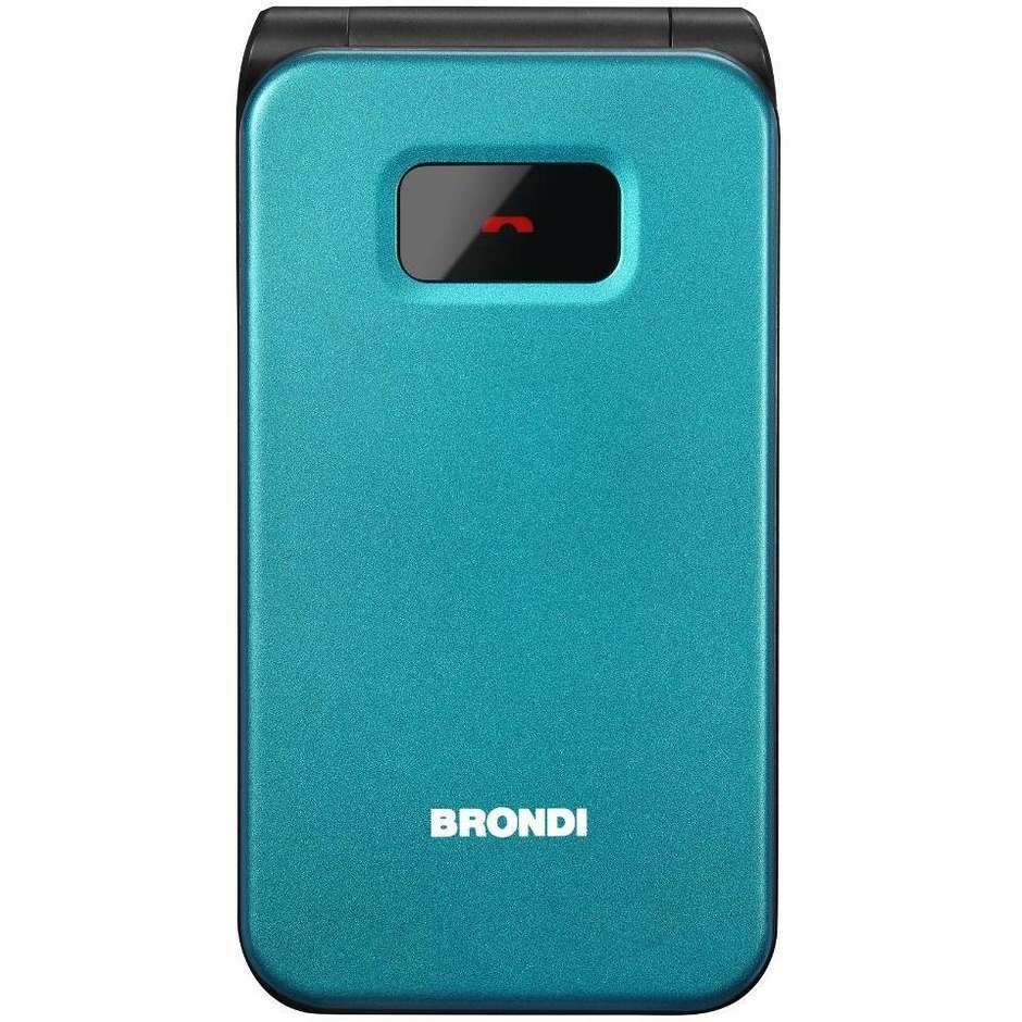 Brondi INTREPID Telefono Cellulare 2.8" Dual SIM 4G Bluetooth colore verde