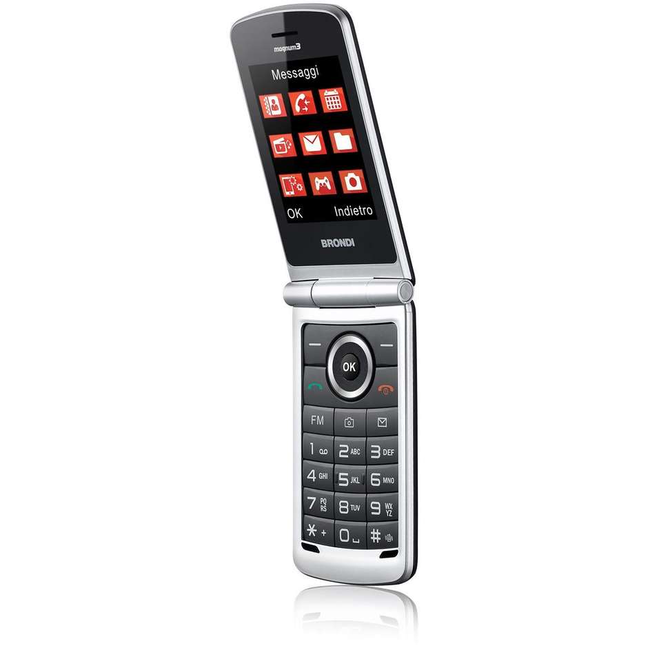 Brondi Magnum 3 Telefono Cellulare 3'' Doppia SIM Bluetooth 1,3 Mp colore bianco